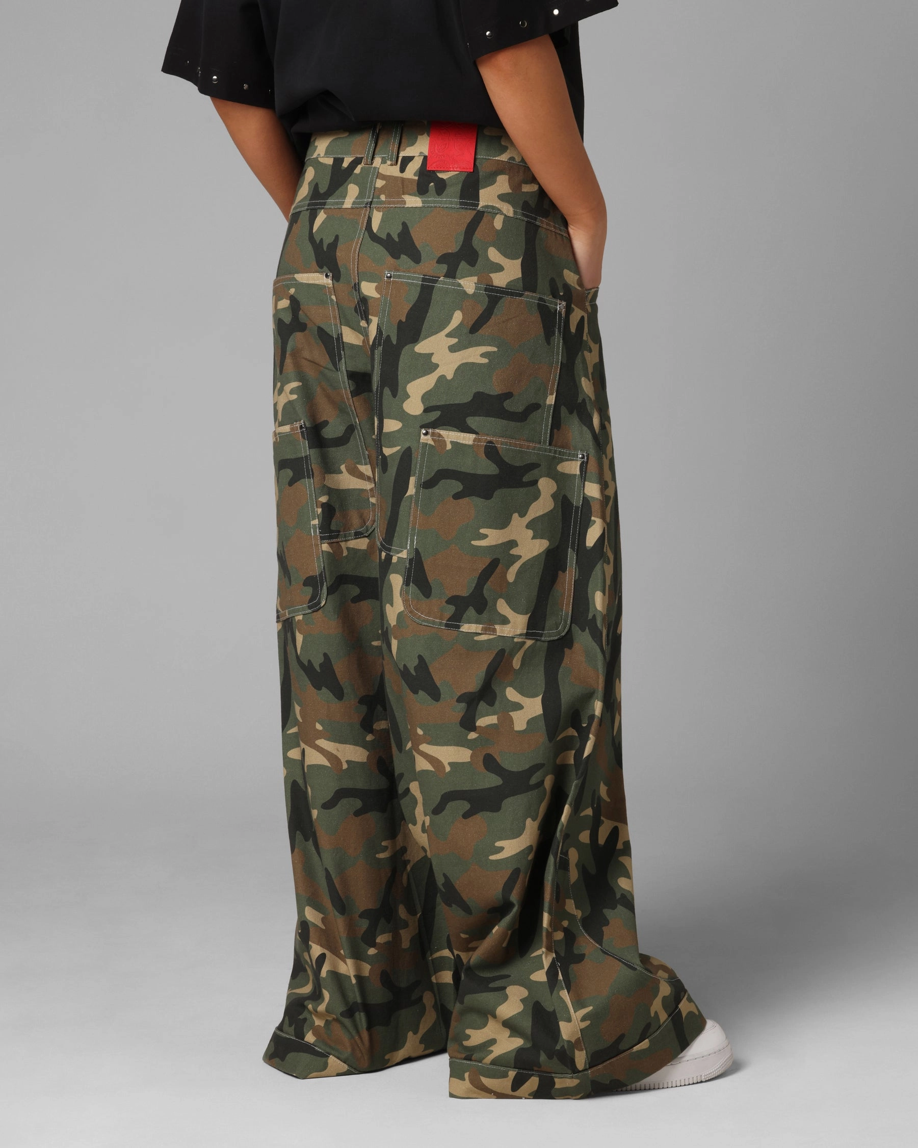 Stretch Ready Transitional Style Loiter F-22 Raver Jeans Woodland Camo
