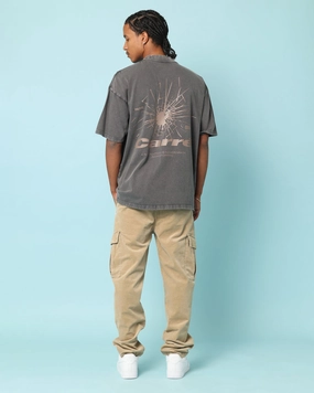 Carr?? Blasted Oversized T-Shirt Washed Charcoal Everyday Layering Classic Layer Wear