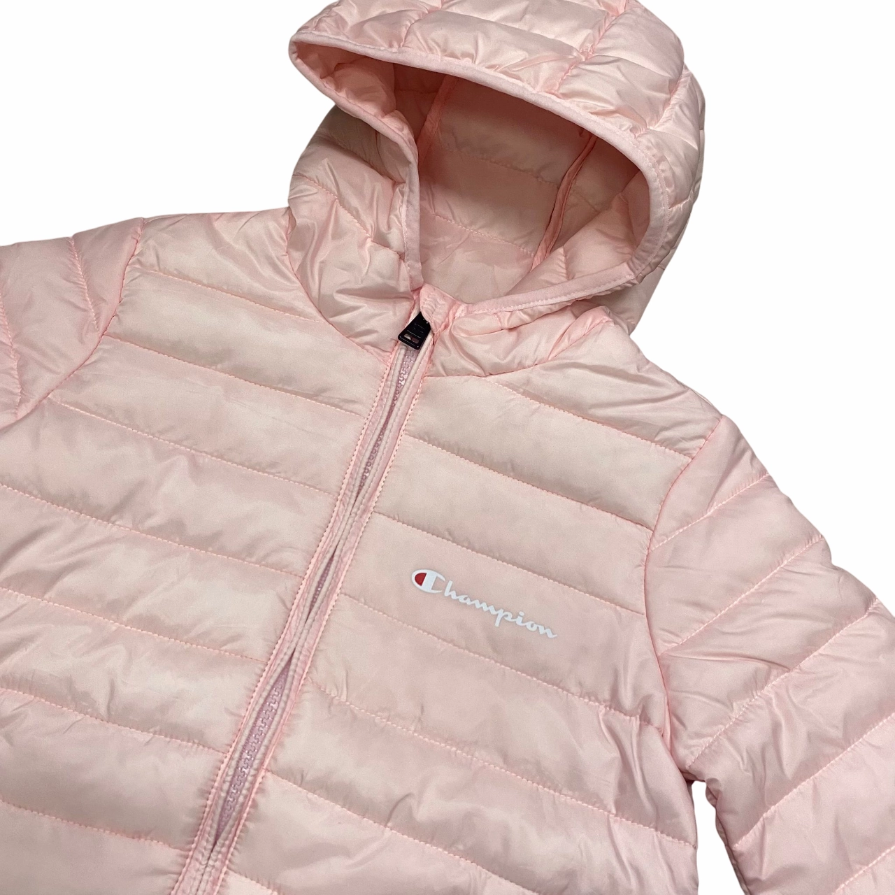 Champion giubbino con cappuccio da ragazza 307135_PS195 rosa Thermal wear