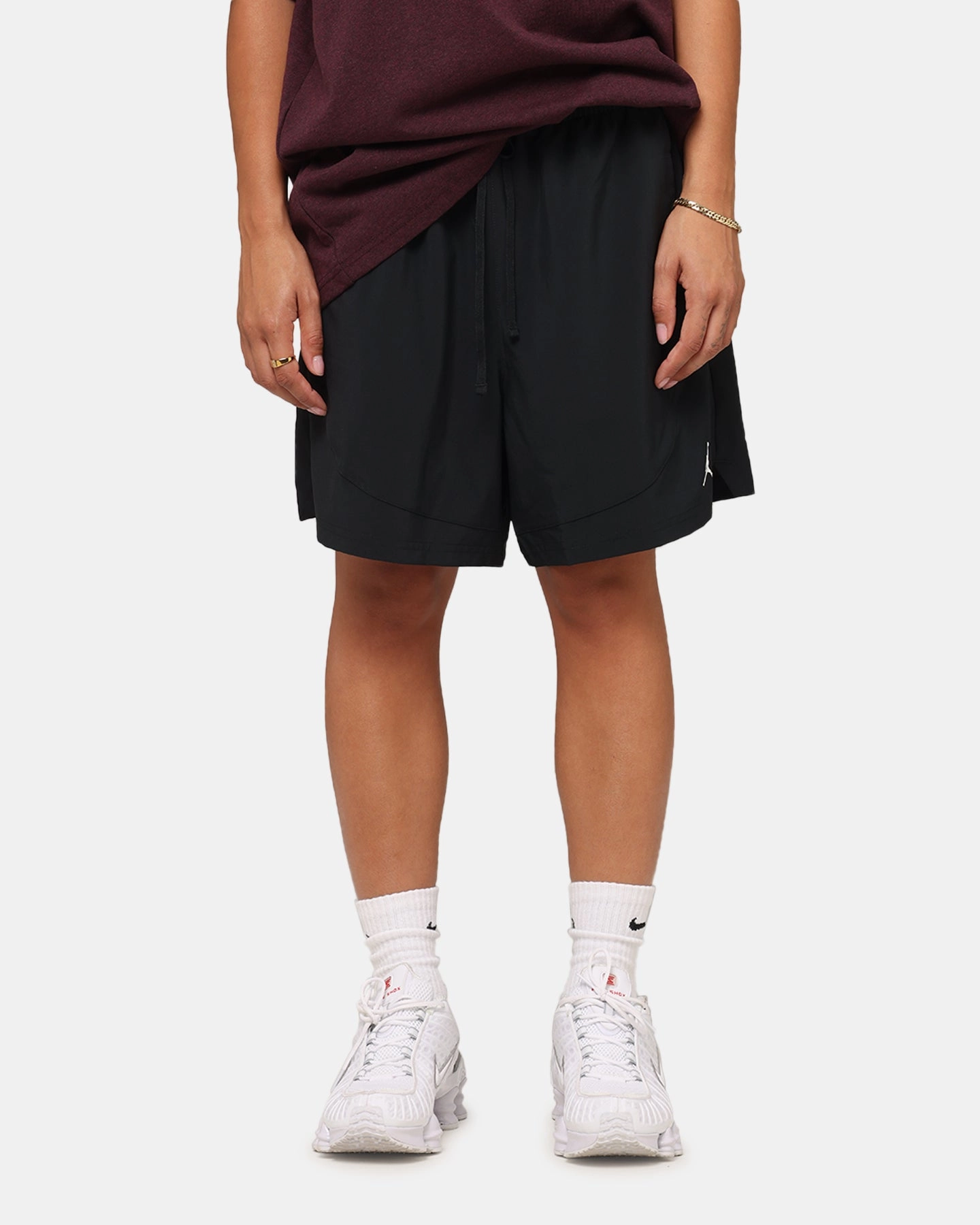 Relaxed Cut Jordan Dri-FIT Woven Shorts Black/White
