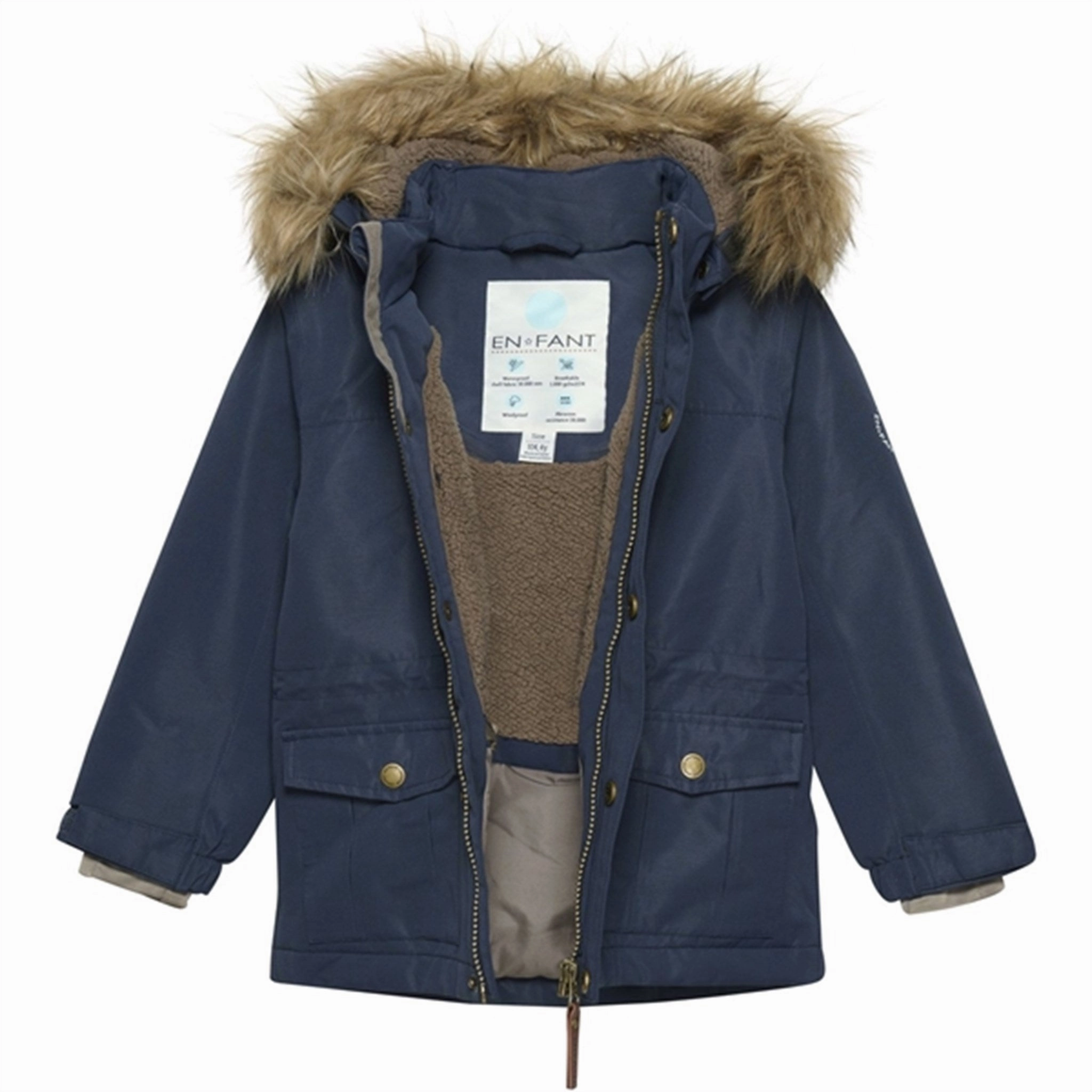 Sport Inspired Style En Fant Jacket Solid Parisian Night