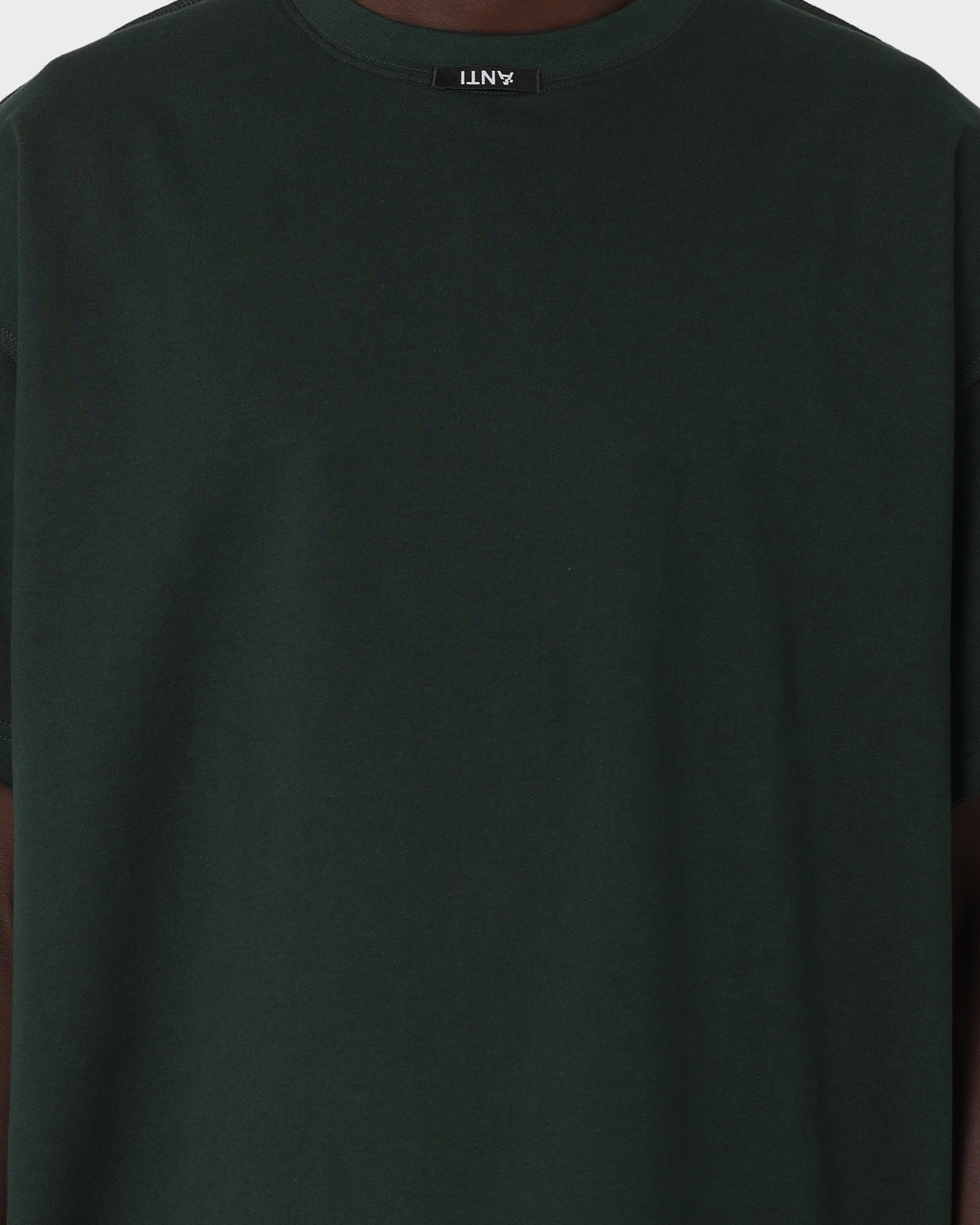 Ultimate Comfort The Anti Order Anti Essential Oversized T-Shirt Dark Green
