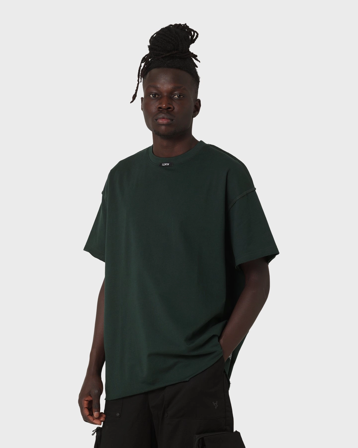 Outdoor Sports The Anti Order Anti Essential Oversized T-Shirt Dark Green