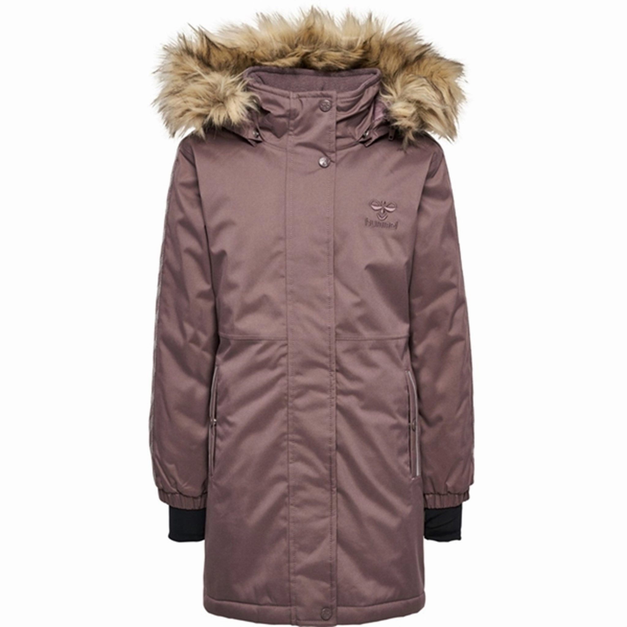 Hummel Coat Leaf Tex Sparrow Wet Wicking Full Zip Closure