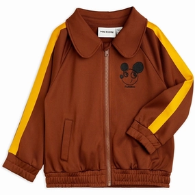 Nylon Shell Construction Mini Rodini Tracksuit Wct Jacket Brown