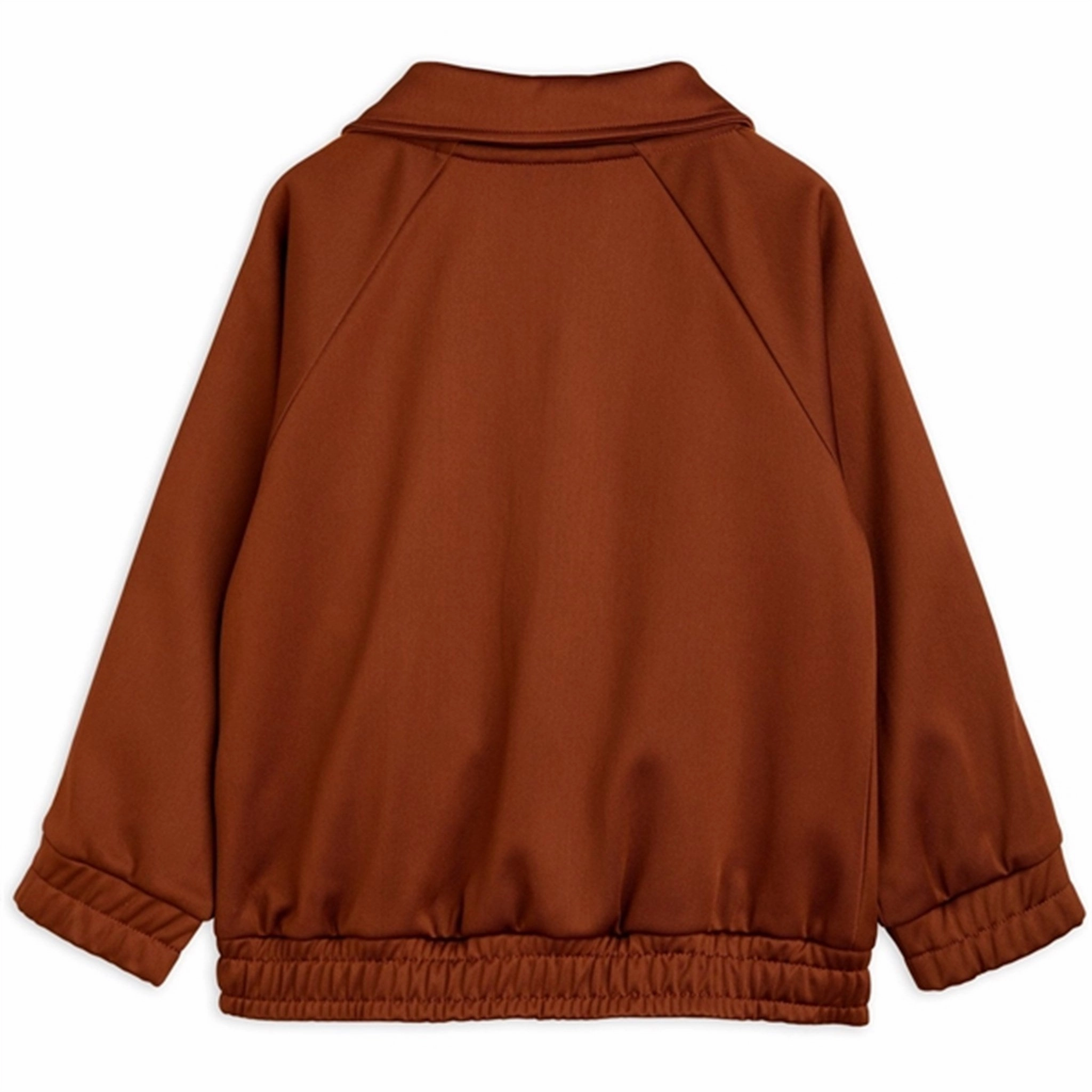 Mini Rodini Tracksuit Wct Jacket Brown Non Chafing Neckline