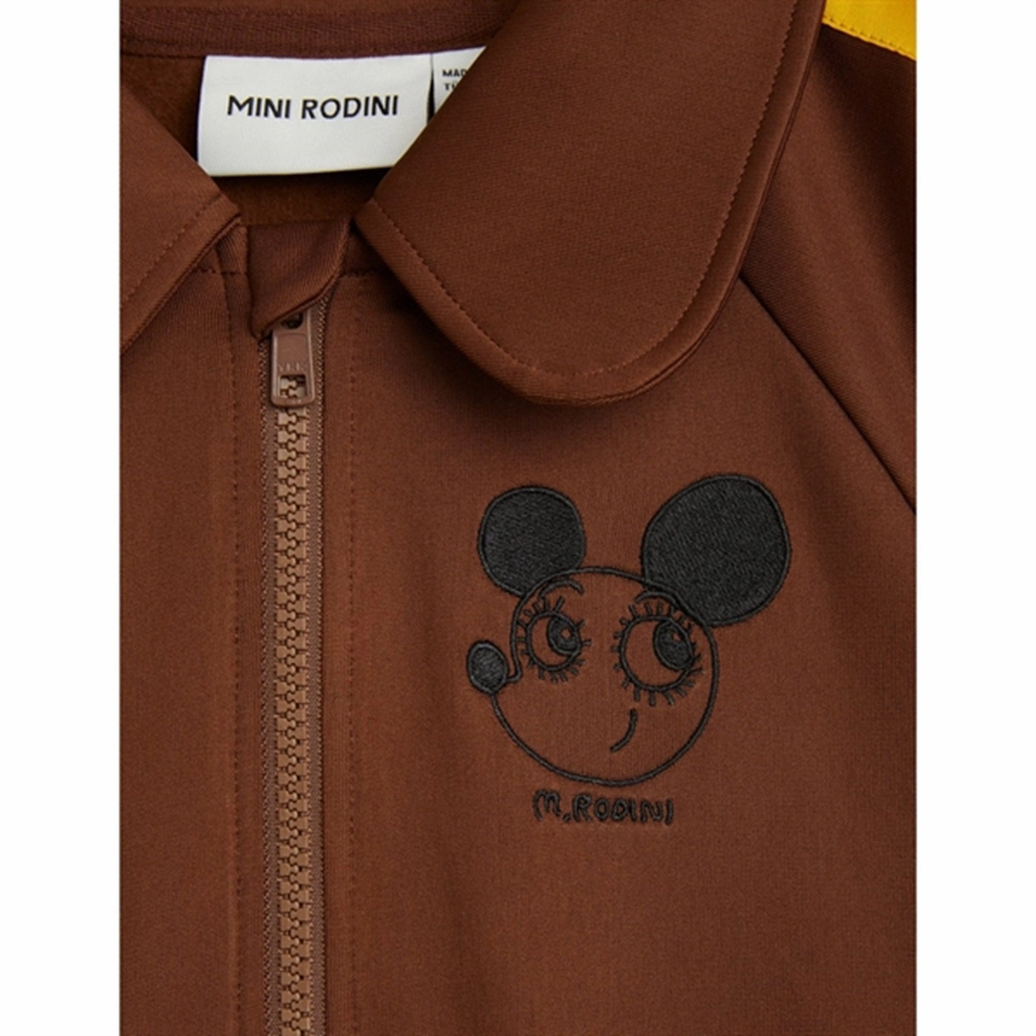 Lightweight Layer Mini Rodini Tracksuit Wct Jacket Brown