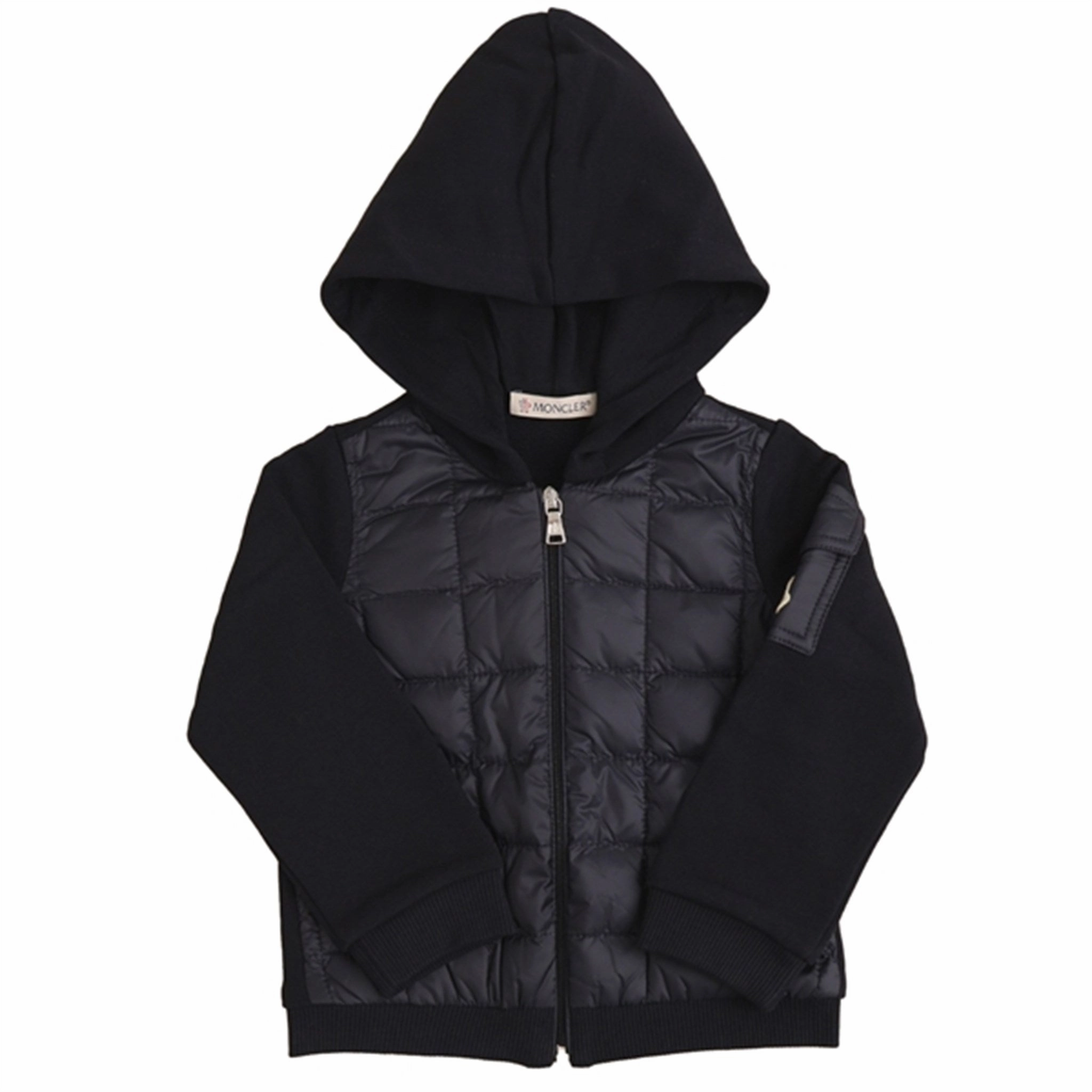 Moncler Sweatshirt Navy Smooth Finish Roll Up Storage Design