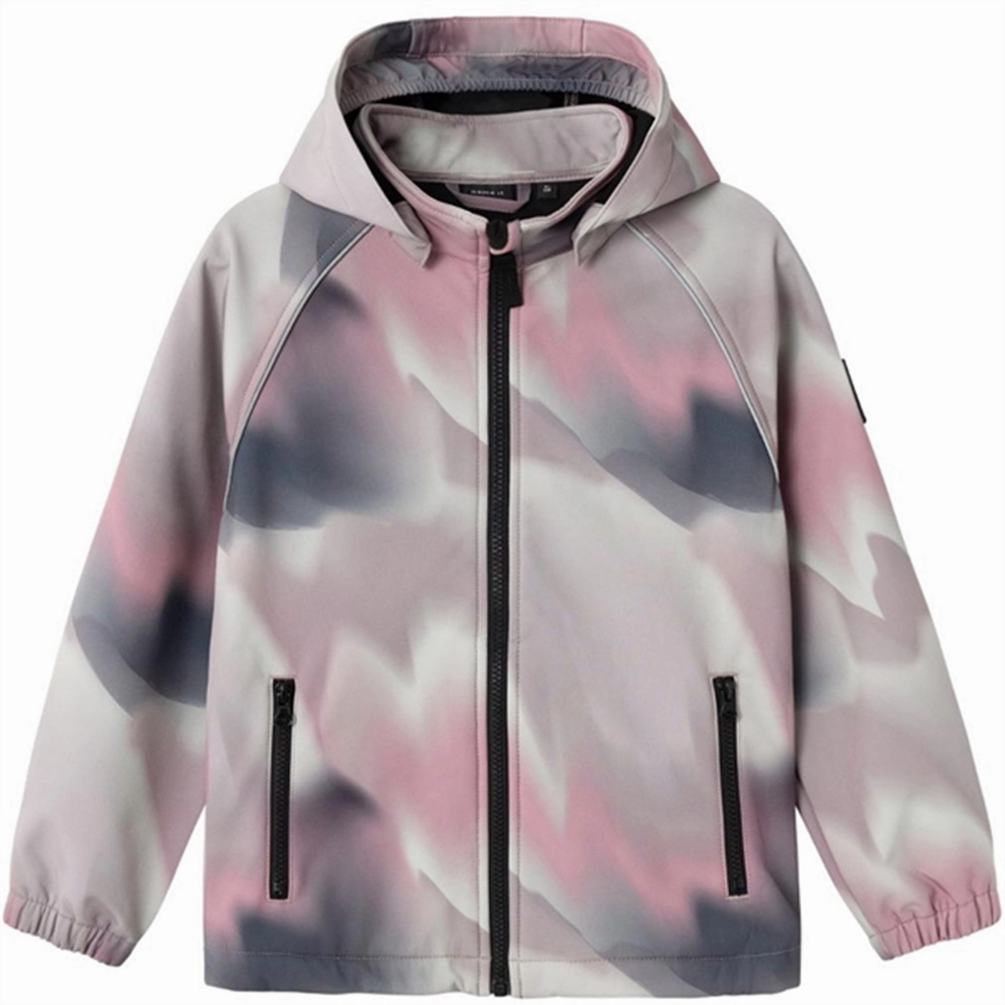 Name it Deauville Mauve Alfa08 Softshell Jacket Watercolor Weather Fit Modular Design