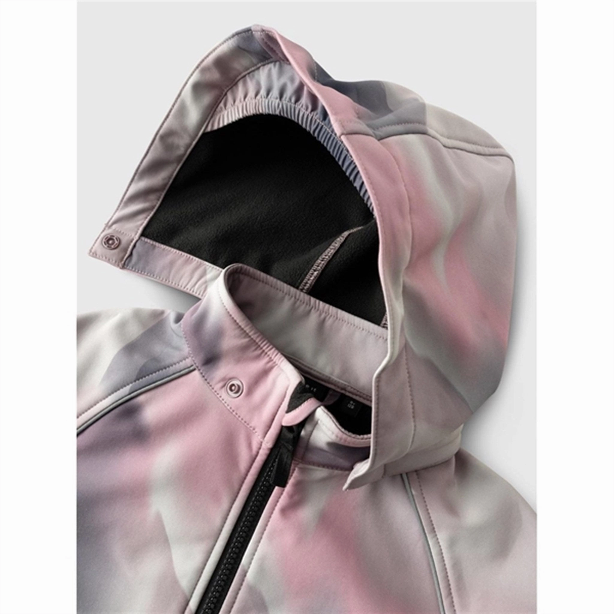 Name it Deauville Mauve Alfa08 Softshell Jacket Watercolor Clean Minimal Look