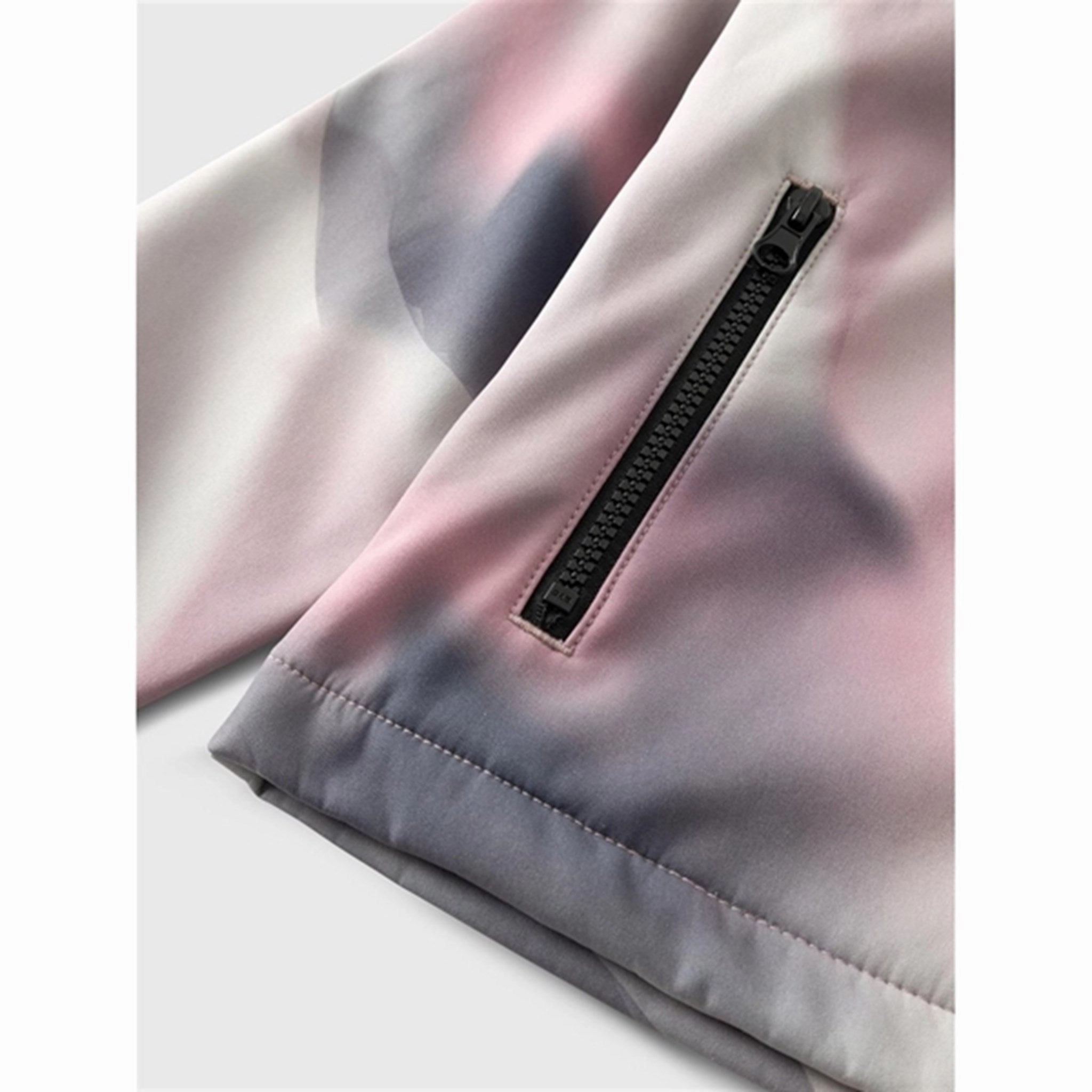 Name it Deauville Mauve Alfa08 Softshell Jacket Watercolor FoldableStorageCapability Moisture Control Fibers