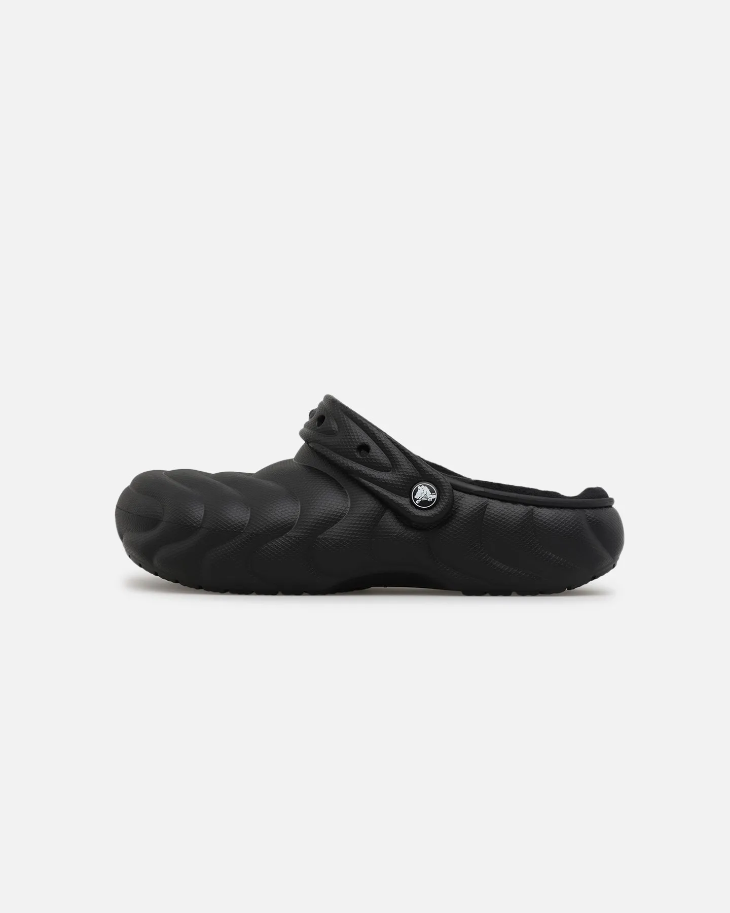 Machine washable Easygoing Footwear Crocs Classic Lined Over Puff Clog Black