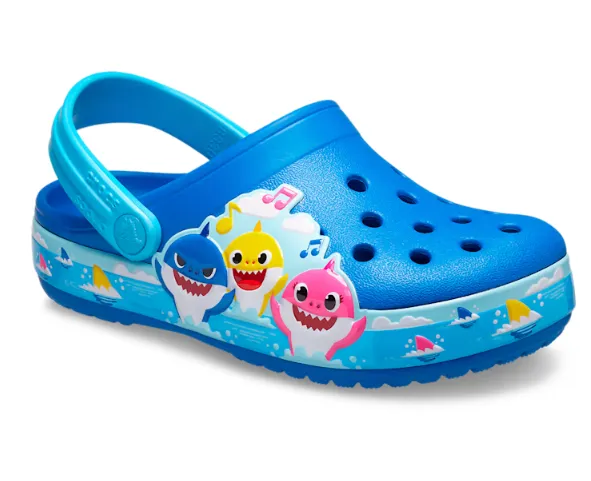 Crocs Kids Classic Baby Shark Clog - Bright Cobalt