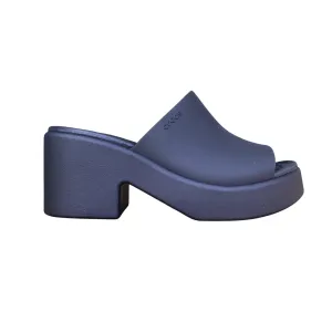 Air Trip Crocs sandalo da donna con tacco Brooklyn Slide Heel 209408-060 nero
