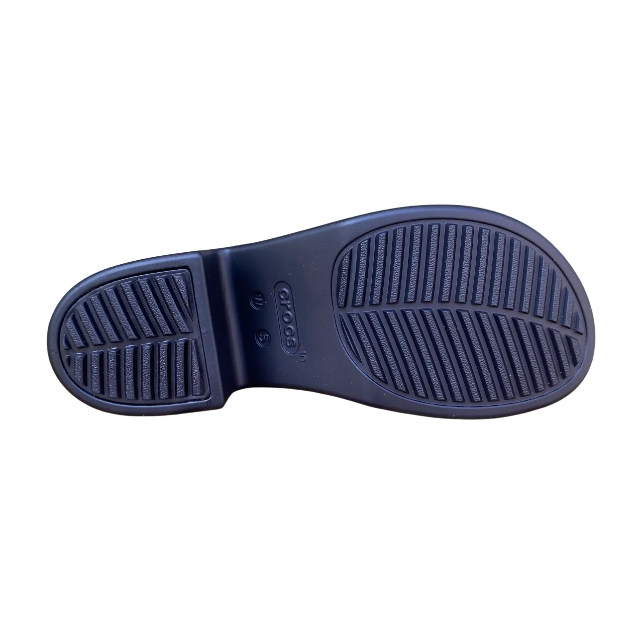 Relaxed Look Chic Comfort Crocs sandalo da donna con tacco Brooklyn Slide Heel 209408-060 nero