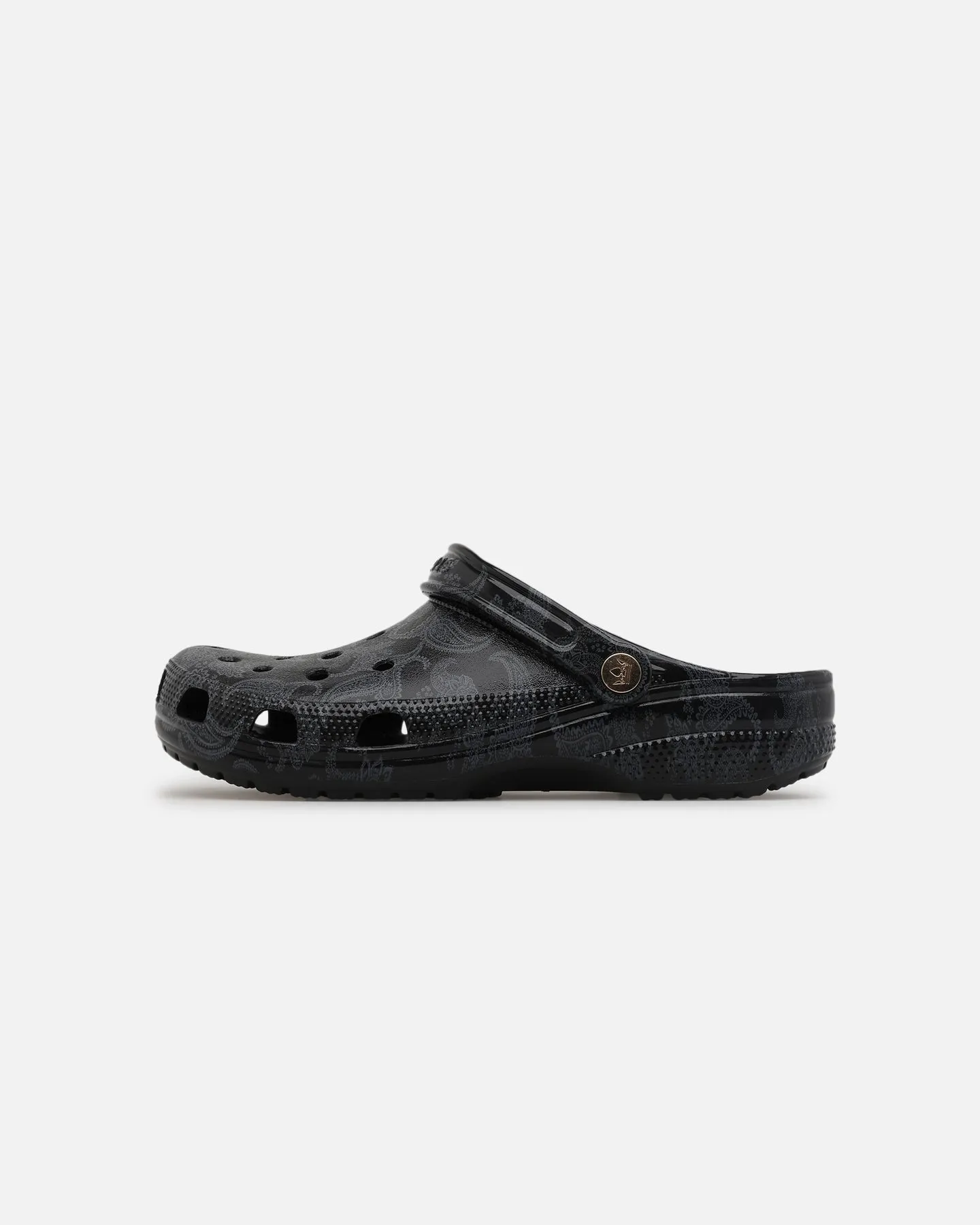 Comfortable elasticity Active Lifestyle Crocs X Culture Kings Classic Clog Black/Gold