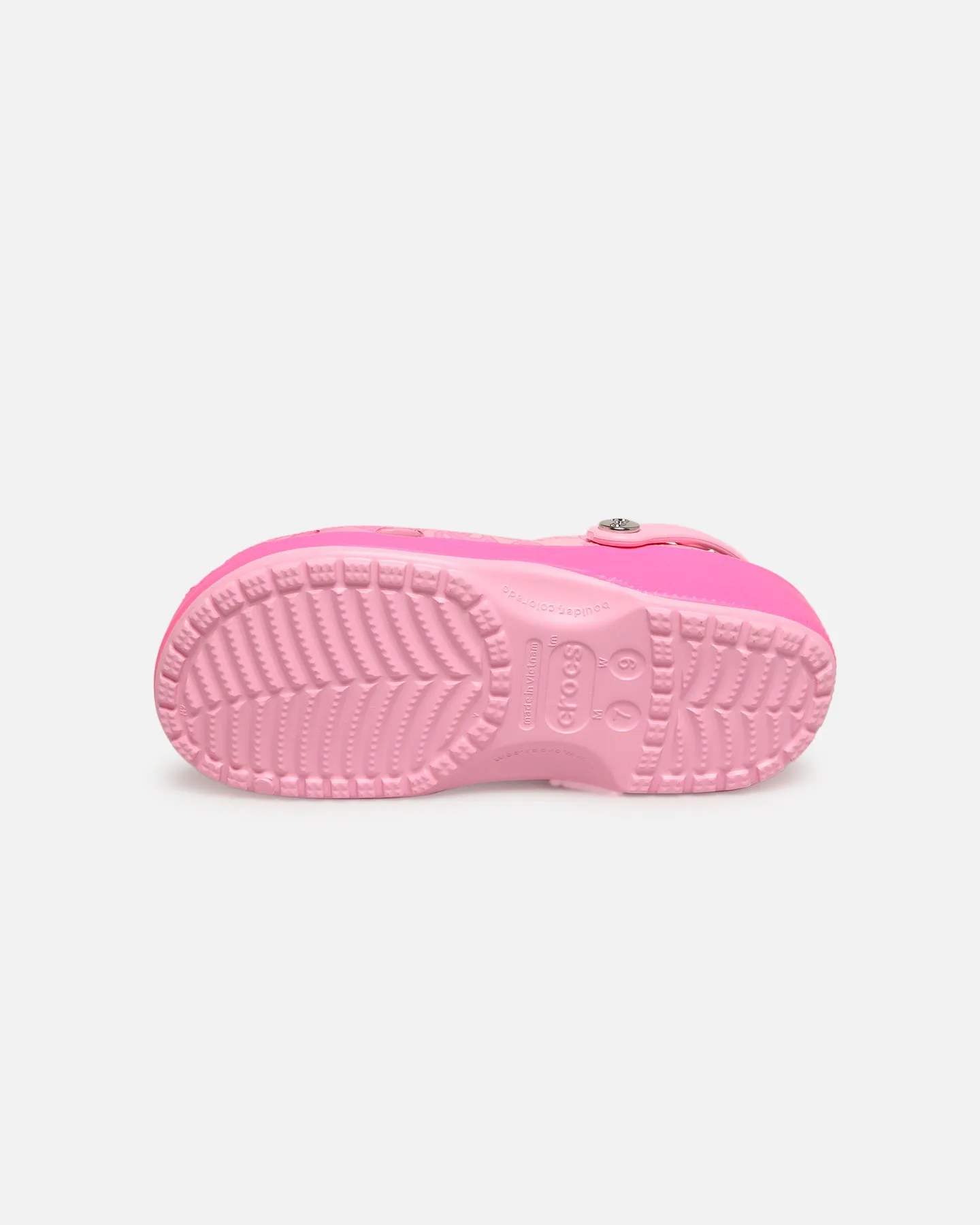 Crocs X Mattel Barbie Classic Clog Pink/Multi Chill Sandal Fit Daily Comfort