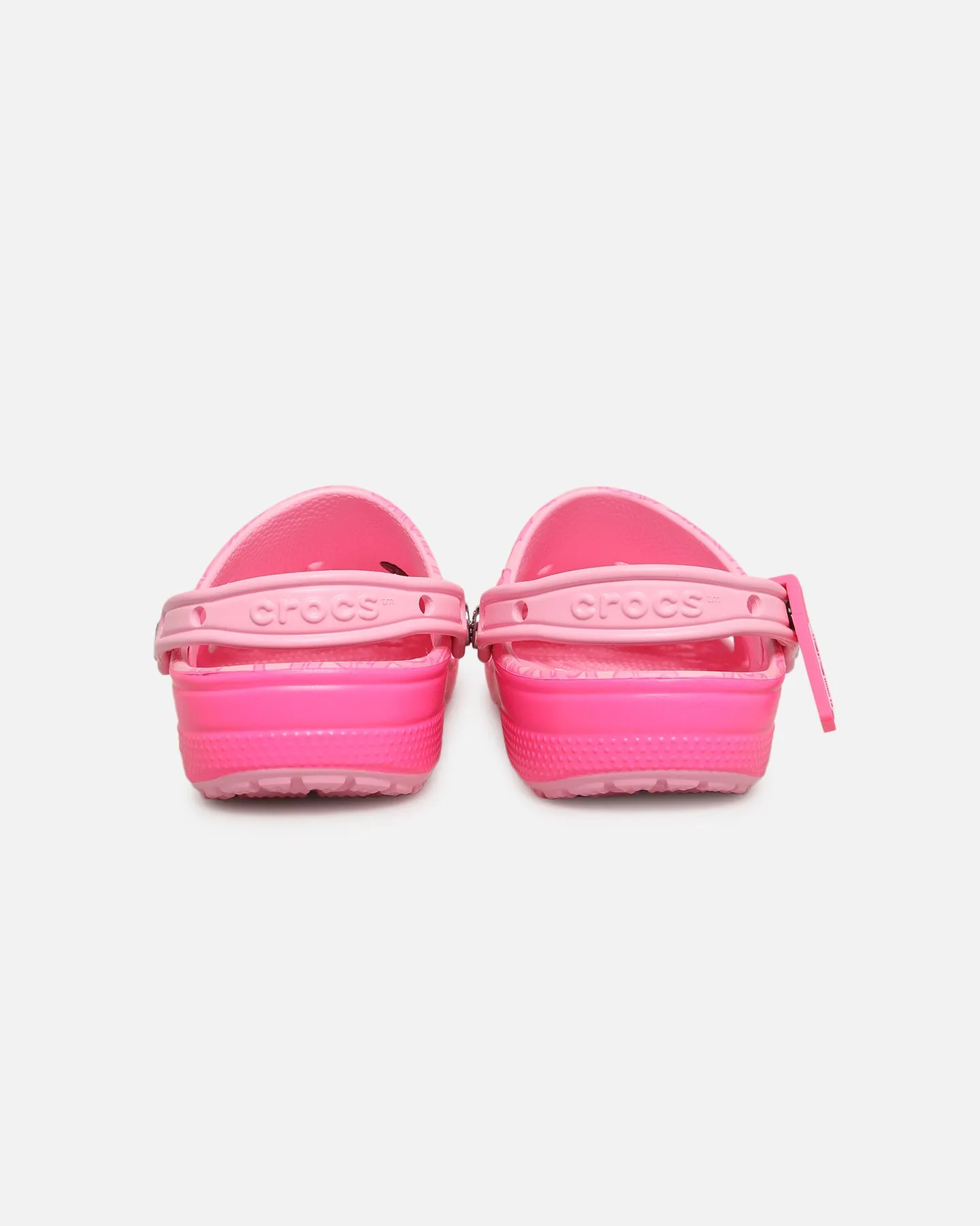 Crocs X Mattel Barbie Classic Clog Pink/Multi Simple Sandal Fit Easy Beach Footwear