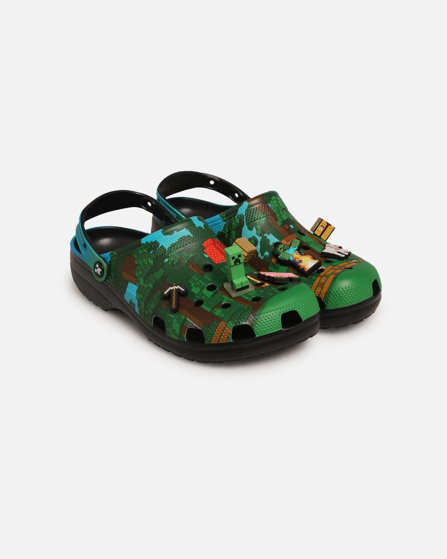 ShockDispersing Crocs X Minecraft Classic Clog Multi