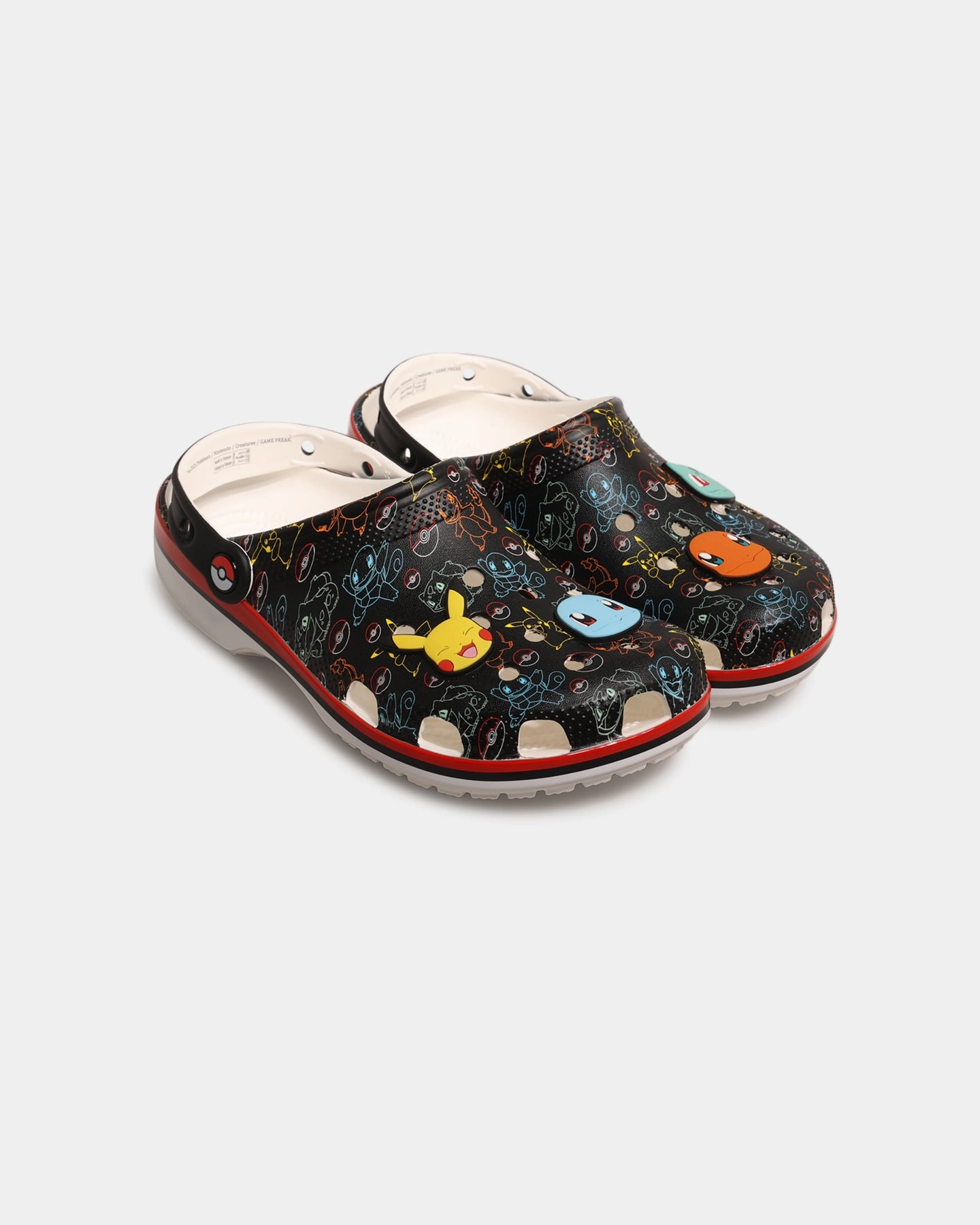 Flexible Arch Support Crocs Kids' Pok??mon Classic Clog (GS) Multi