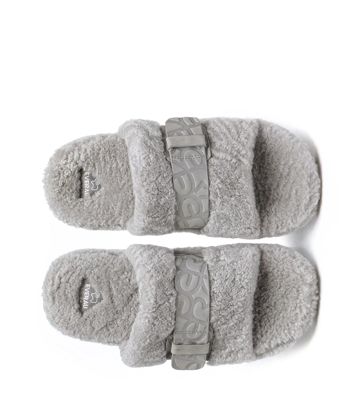 Croft UGG Women Curly Sheepskin Wool Slippers - EA2013 - EVERAU