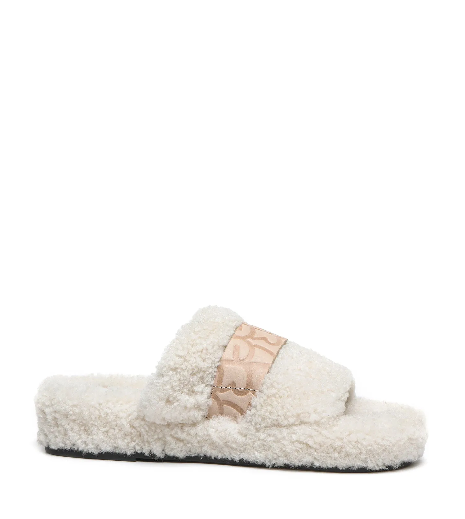 Croft UGG Women Curly Sheepskin Wool Slippers - EA2013 - EVERAU