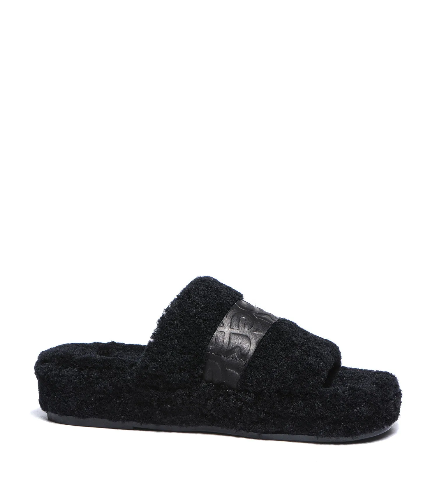 Croft UGG Women Curly Sheepskin Wool Slippers - EA2013 - EVERAU