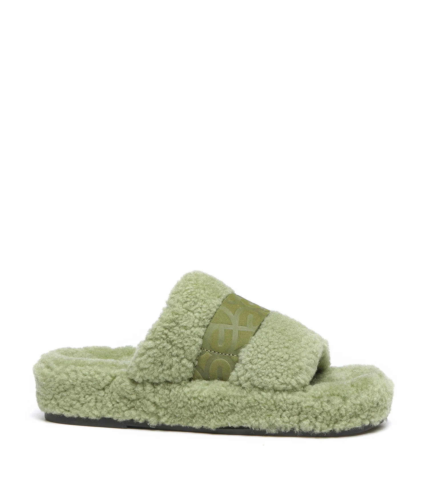 Croft UGG Women Curly Sheepskin Wool Slippers - EA2013 - EVERAU