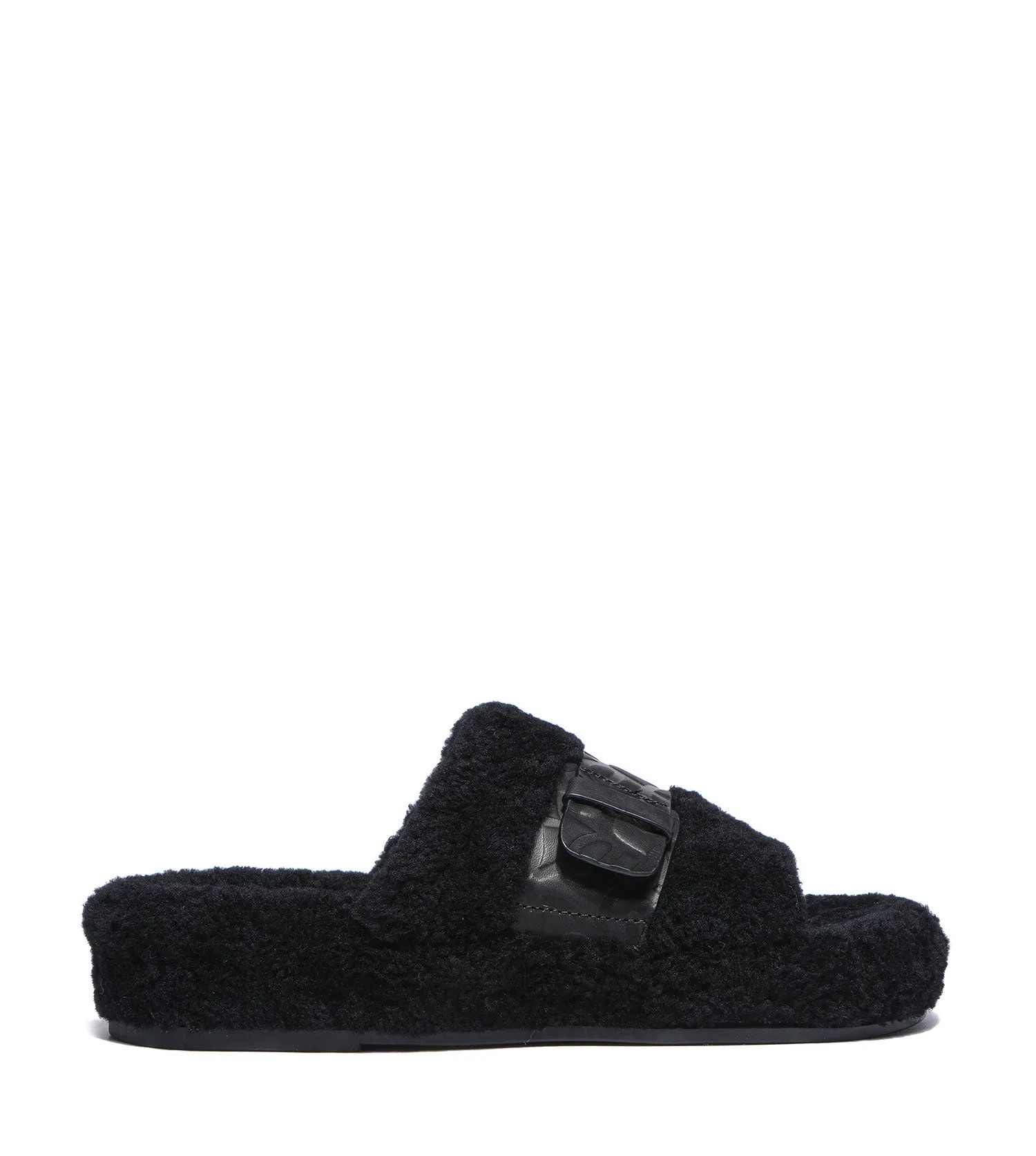 Croft UGG Women Curly Sheepskin Wool Slippers - EA2013 - EVERAU