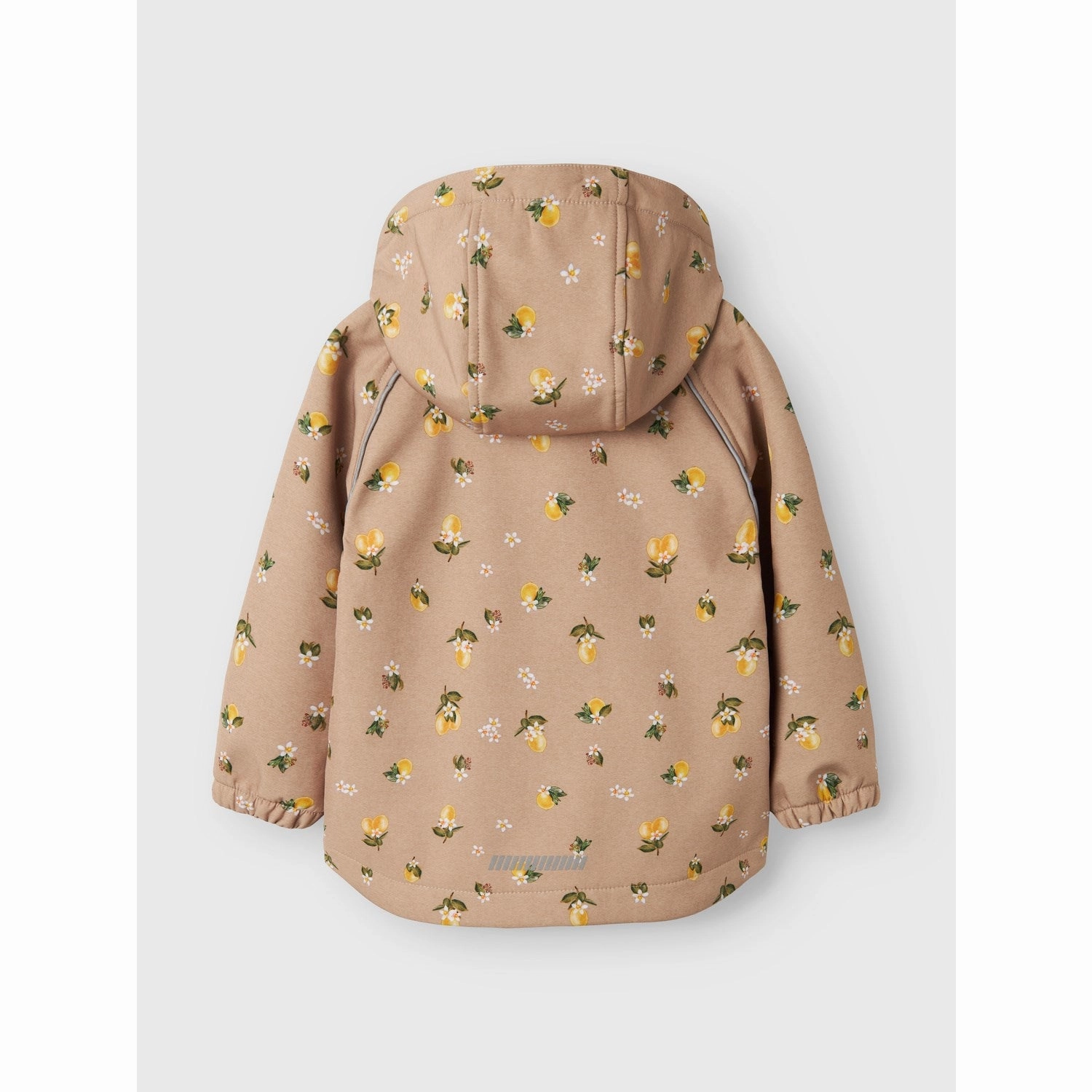 Eco Friendly Recycled Material Anti Slip Cuffs Name It Light Taupe Lemons Alfa08 Softshell A-Shape Jacket Fo