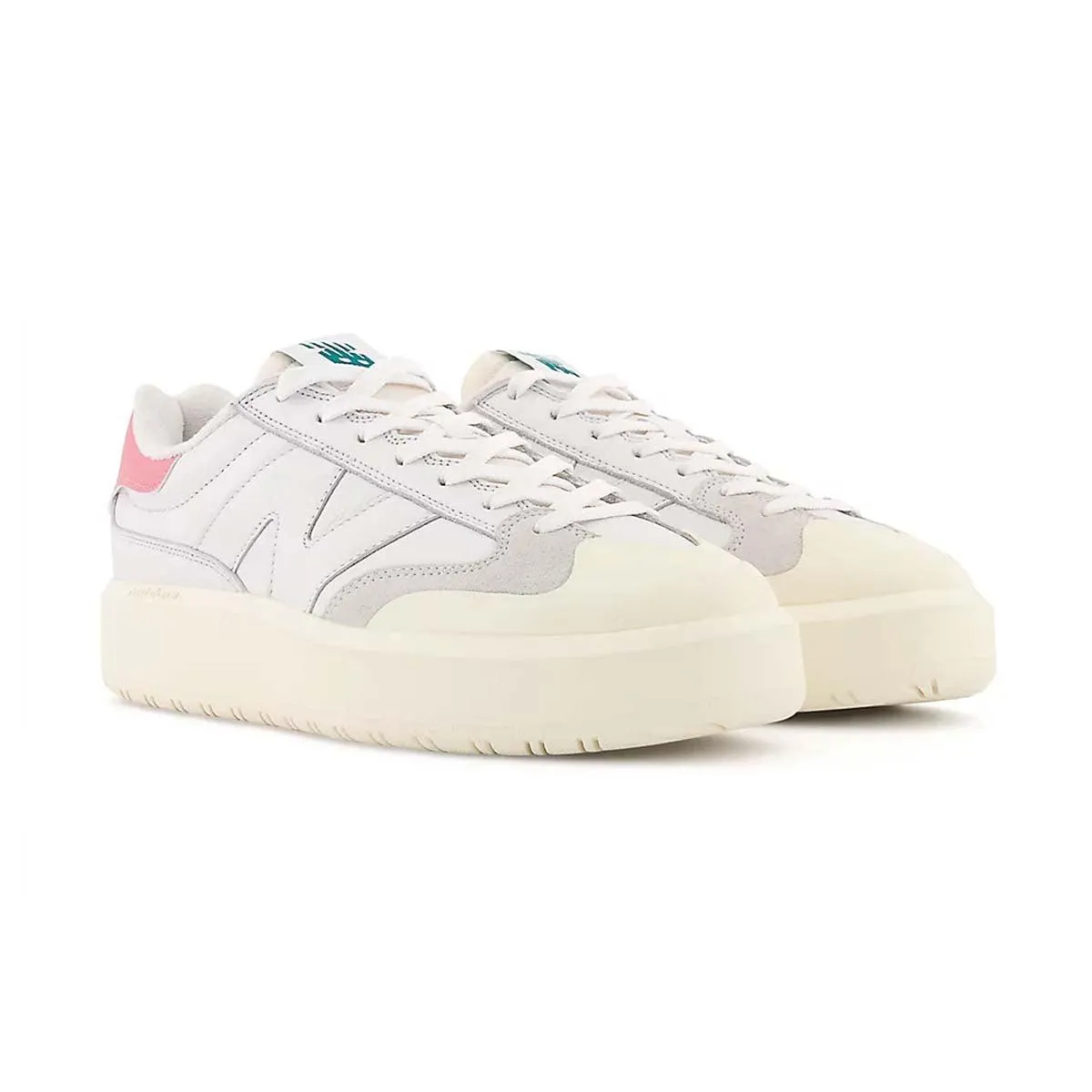 CT302 'White Natural Pink' Vegan Material Options Supportive sole