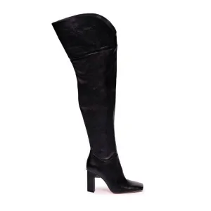 Cullinan Over-the-Knee Boot in Black