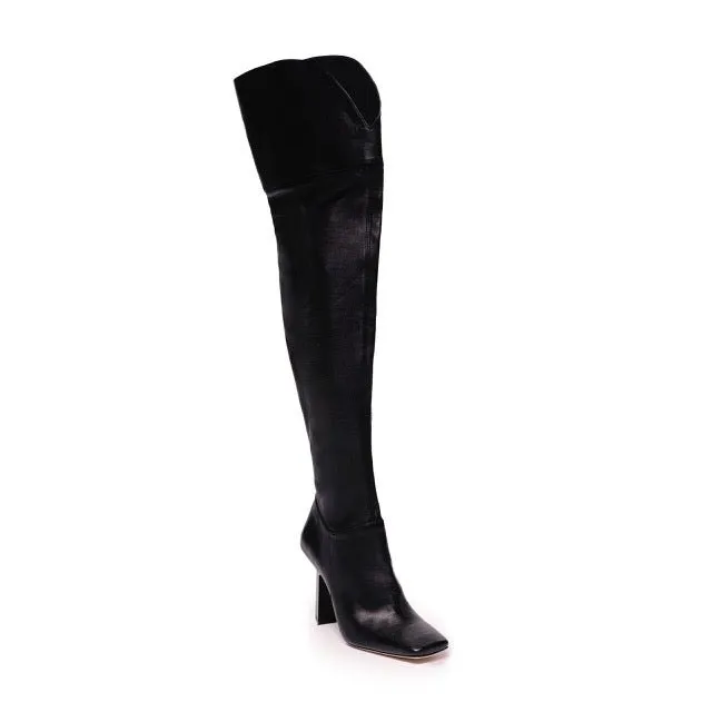 Cullinan Over-the-Knee Boot in Black