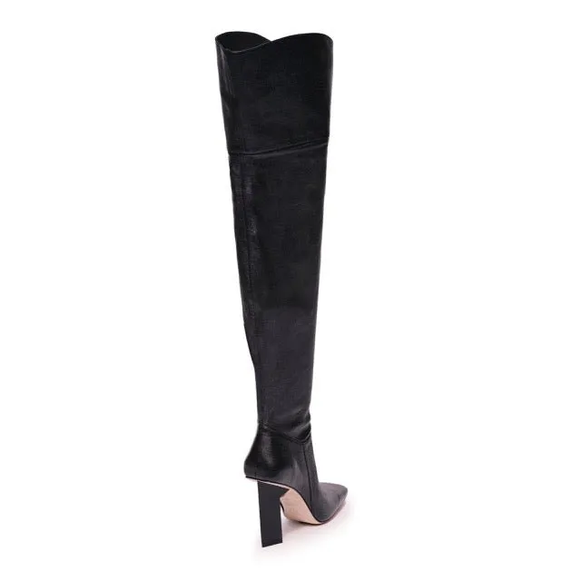 Cullinan Over-the-Knee Boot in Black