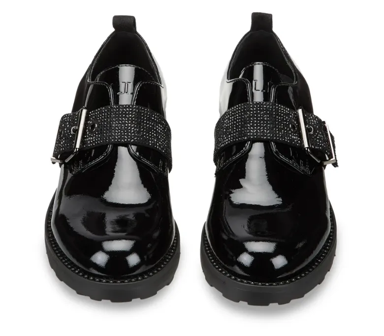 Cult Zeppelin 3321 Low W Patent CLW332100 nero Dynamic Heel Stabilizer padded - feature shoes