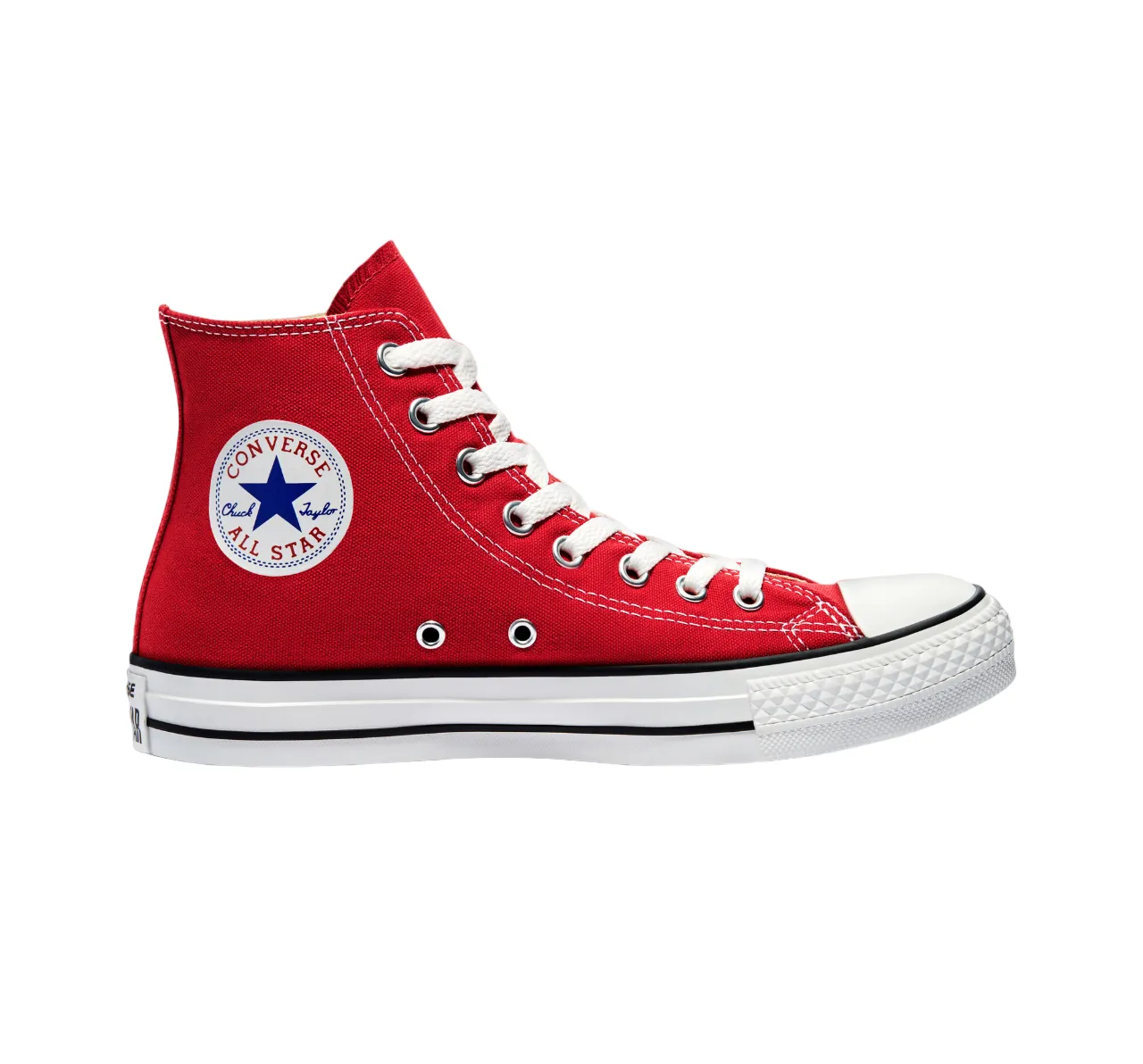rigid - upper - feature shoes Secure Heel Lock Converse scarpa sneakers alta da adulti Chuck Taylor All Star Classic M9621C rosso