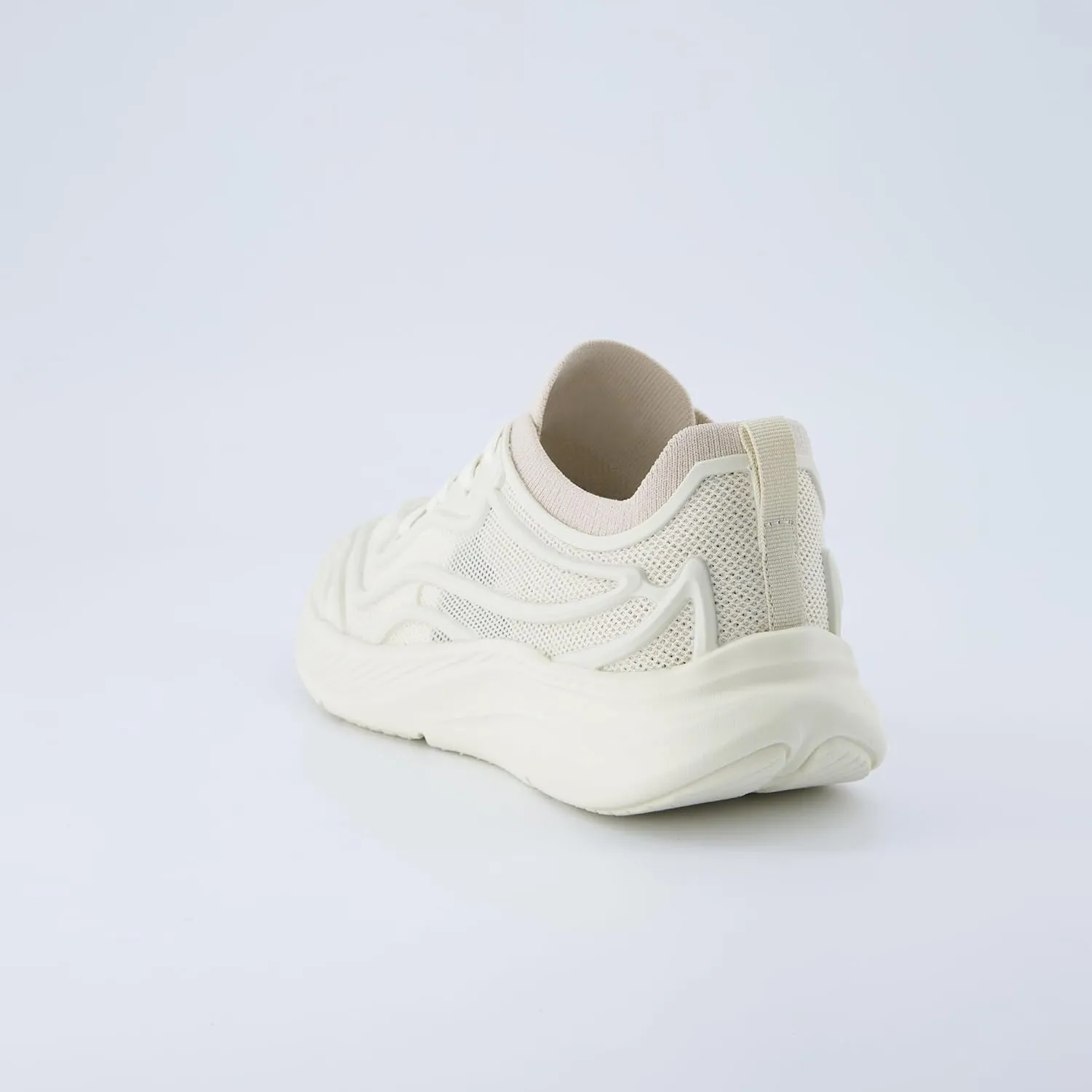 CUSHIONAIRE Trax Women’s Athletic Sneaker – Lightweight Mesh Running Shoe with Cushioned Insole & Chunky Sole Design