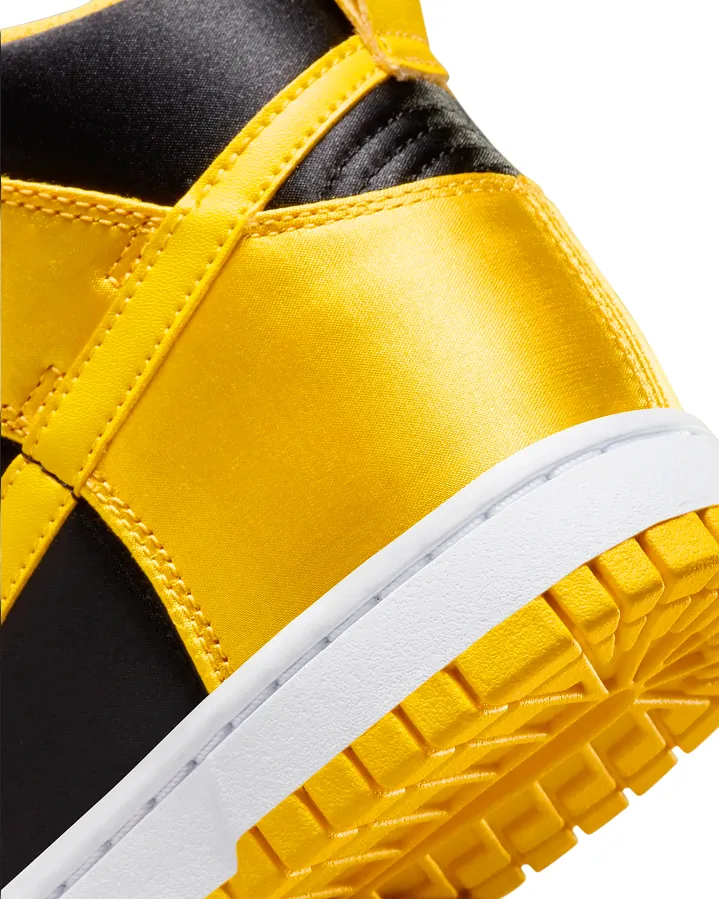 Torsion Control Frame Quick   Drying Material Nike scarpa sneakers da donna Dunk Alta FN4216-001 nero bianco giallo mais