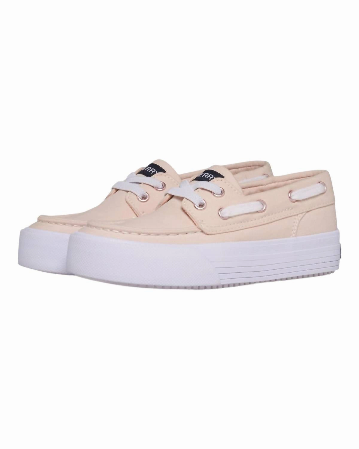 Bounce Back Midsole Girl's Bahama Platform Shoes In Blush