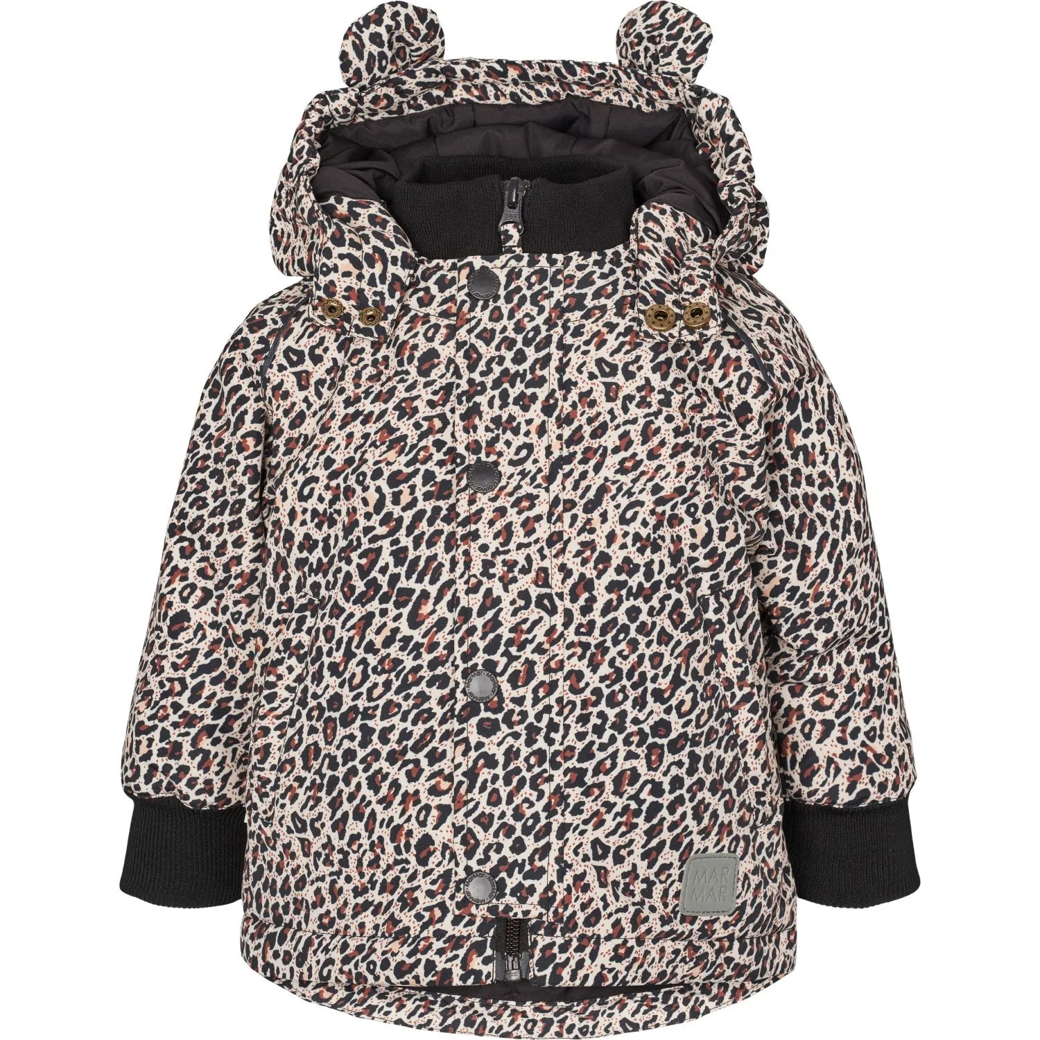 MarMar Technical Outerwear Print Leopard Osak Jacket TearResistantOuter Non Iron Fabric Tech