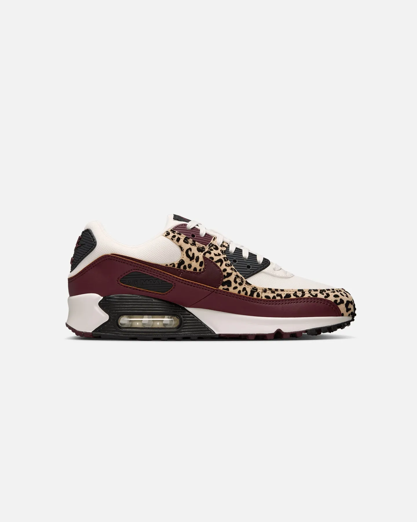 Spandex energy - return - technology Nike Women's Air Max 90 Sail/Burgundy Crush/Black