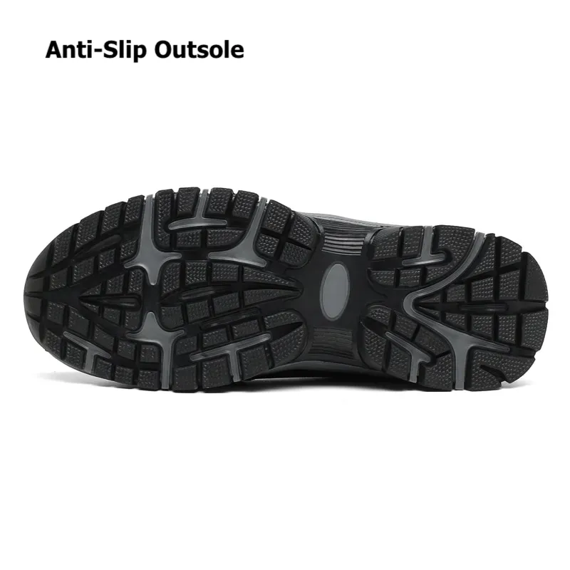 Cuzcare Orthopedic Men Shoes Arch Support Wide Toebox AntiSkid Walking Outdoor