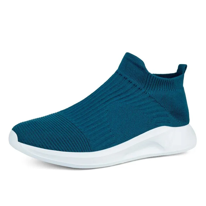 Cuzcare Orthopedic Men Shoes Breathable Walking Slip-on Sock Gym Casual Shoes