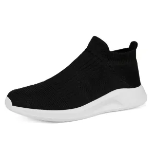 Cuzcare Orthopedic Men Shoes Breathable Walking Slip-on Sock Gym Casual Shoes