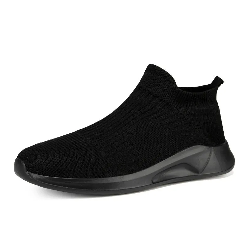 Cuzcare Orthopedic Men Shoes Breathable Walking Slip-on Sock Gym Casual Shoes