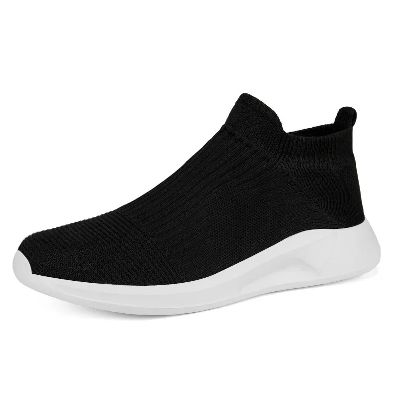 Cuzcare Orthopedic Men Shoes Breathable Walking Slip-on Sock Gym Casual Shoes