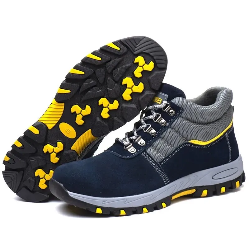 Cuzcare Orthopedic Shoes for Men Anti-smash Comfortable Nonskid Safety Shoes