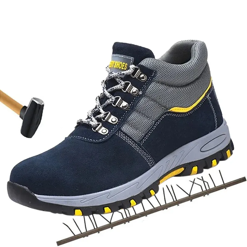 Cuzcare Orthopedic Shoes for Men Anti-smash Comfortable Nonskid Safety Shoes