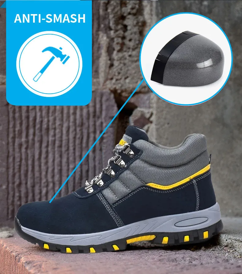 Cuzcare Orthopedic Shoes for Men Anti-smash Comfortable Nonskid Safety Shoes