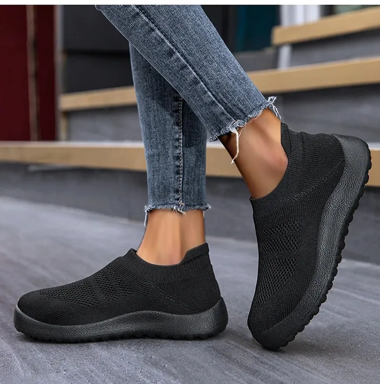 Cuzcare Orthopedic Shoes For Men Stretchable Fit Foam Cushion Slip-ons Mesh Summer Fall 2023